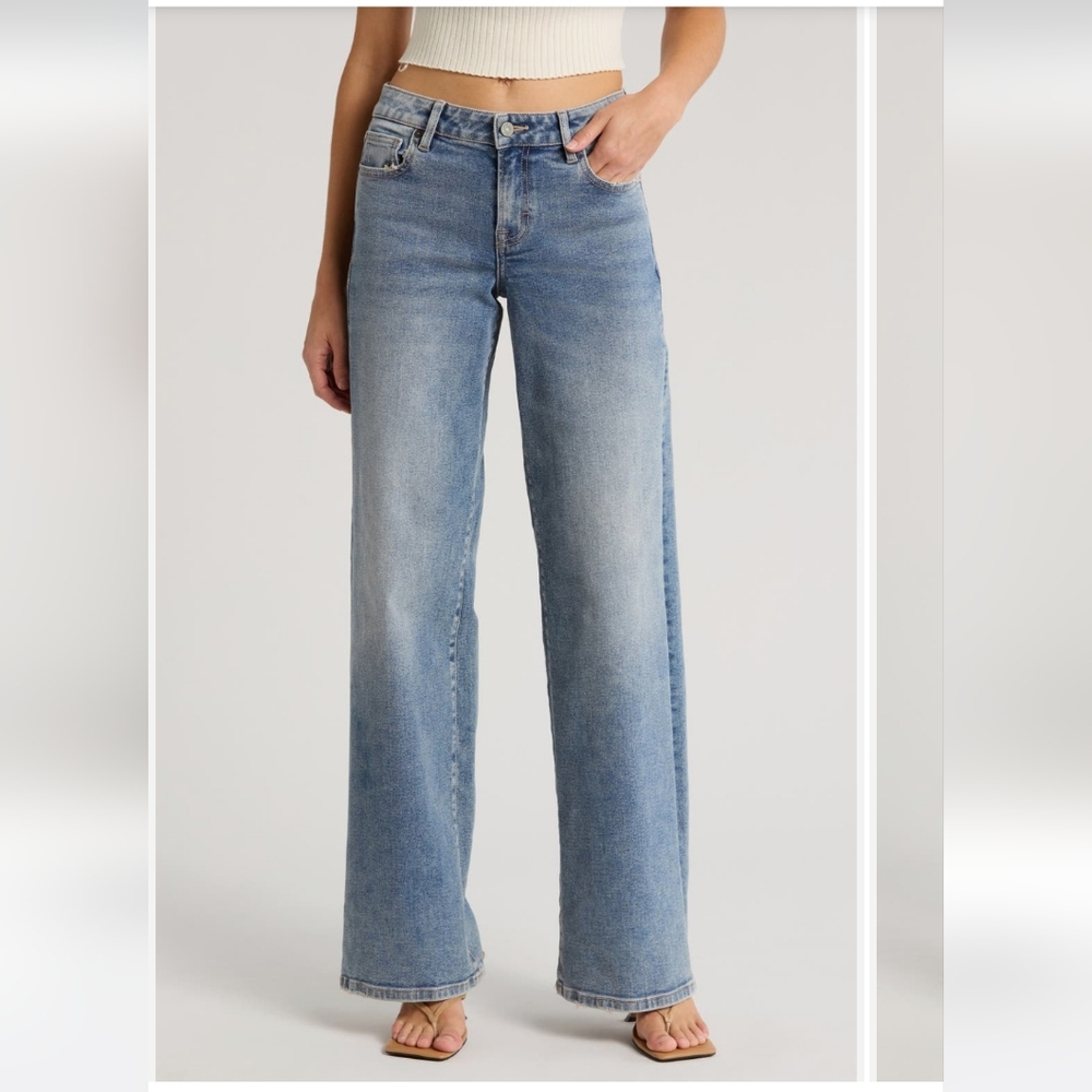 Hidden Wide-leg Jeans